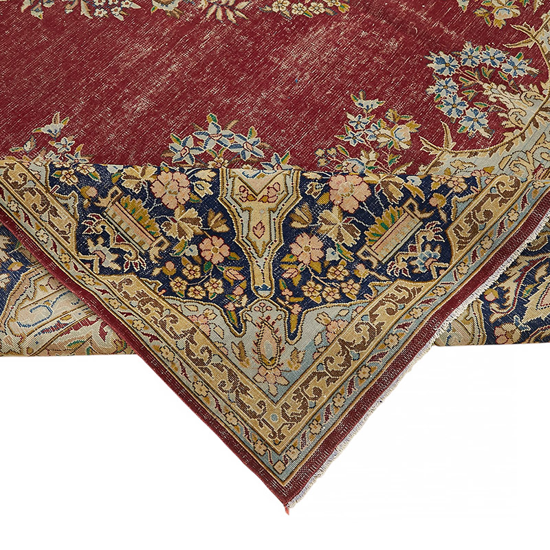 Vintage Hand-Knotted Oriental Rug - 9' 8" x 12' 10" (116" x 154") - K0080310