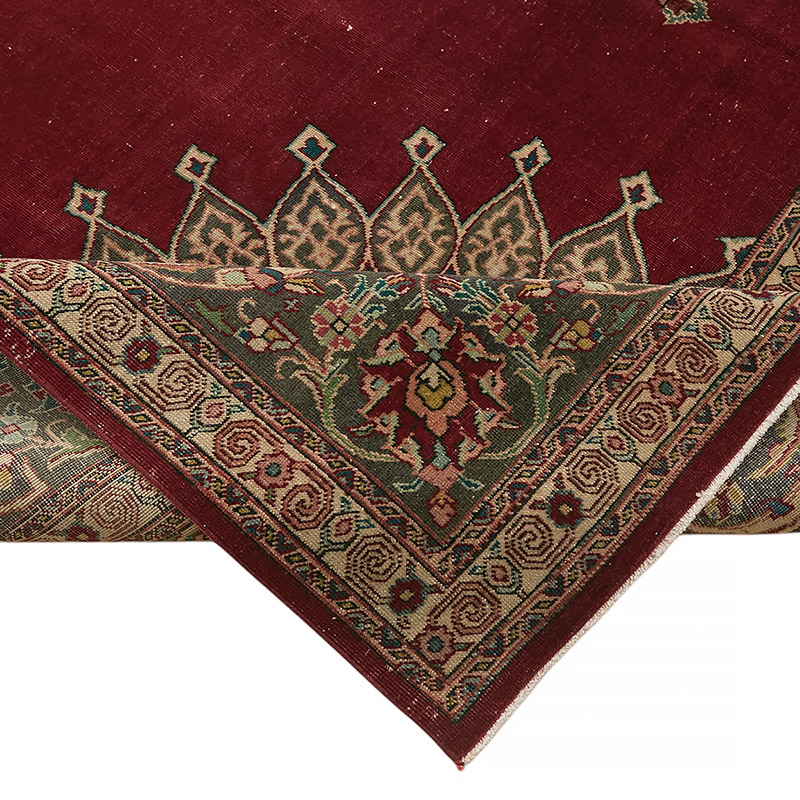 Vintage Hand-Knotted Oriental Rug - 9' 6" x 12'  (114" x 144") - K0080312