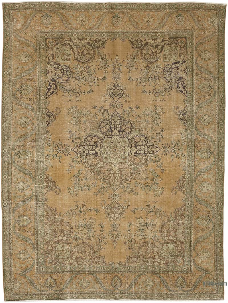 Alfombra Oriental Vintage Anudada a Mano - 283 cm x 371 cm - K0080314