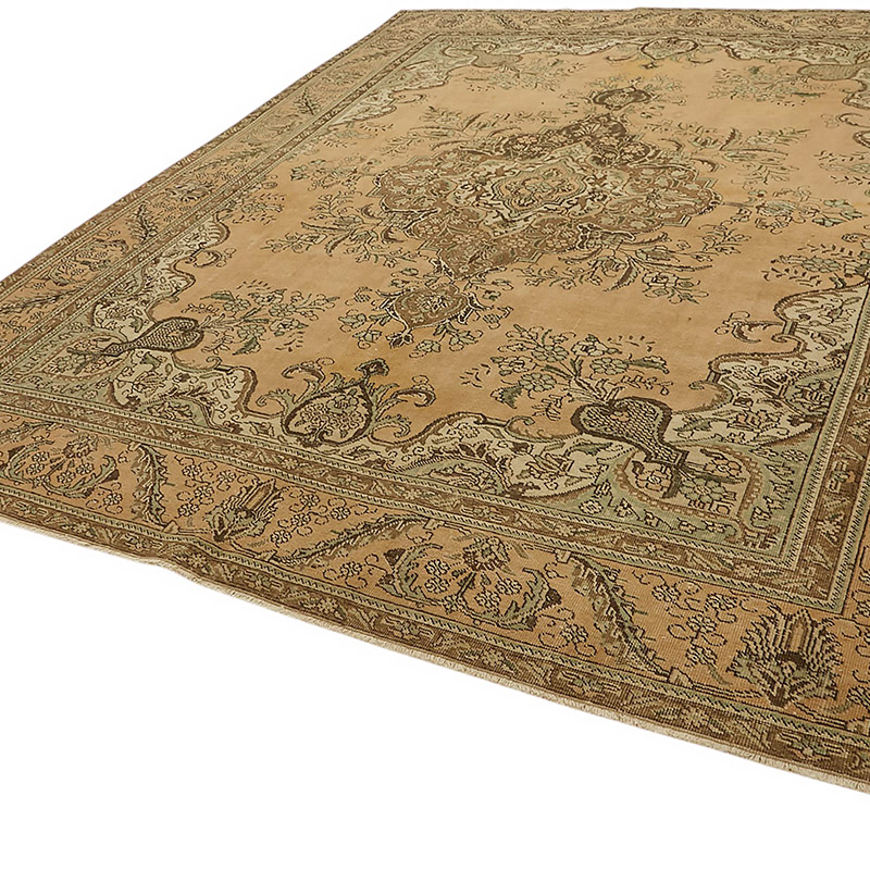 Alfombra Oriental Vintage Anudada a Mano - 305 cm x 374 cm - K0080317