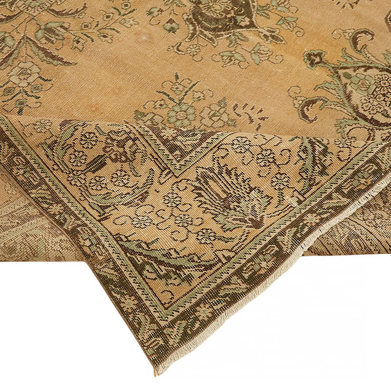 Alfombra Oriental Vintage Anudada a Mano - 305 cm x 374 cm - K0080317