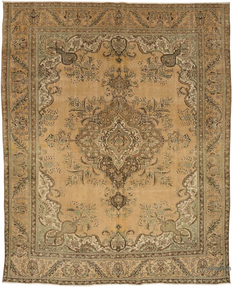 Alfombra Oriental Vintage Anudada a Mano - 305 cm x 374 cm - K0080317