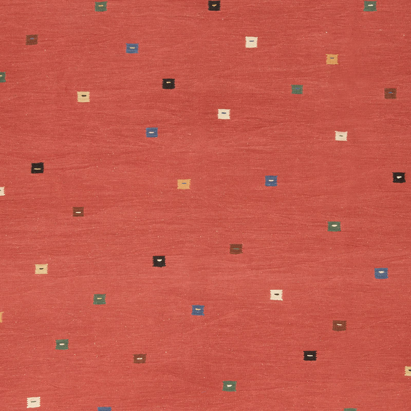 New Handwoven Turkish Kilim Rug - 7' 11" x 9' 7" (95" x 115") - K0080329