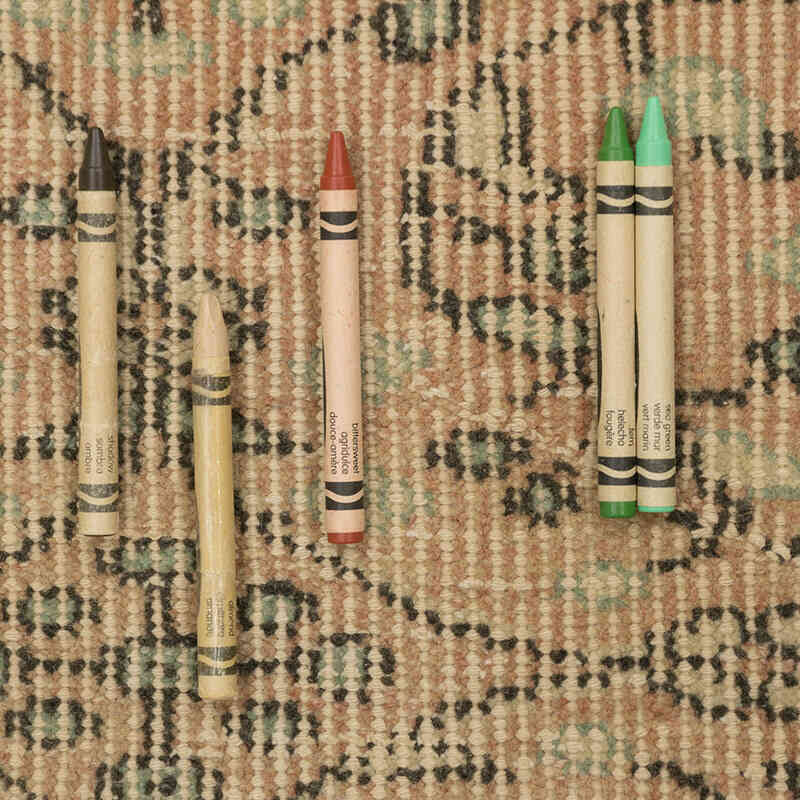 Alfombra Vintage Turca Anudada a Mano - 144 cm x 215 cm - K0080350