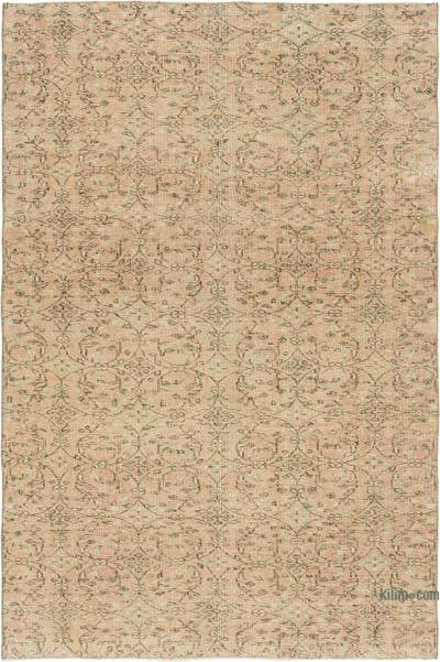Vintage Turkish Hand-Knotted Rug - 4' 9" x 7' 1" (57" x 85")