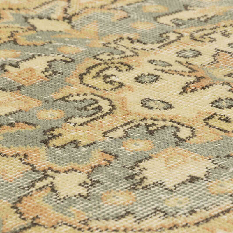 Alfombra Vintage Turca Anudada a Mano - 114 cm x 238 cm - K0080351