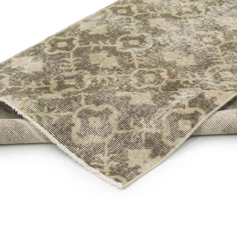 Alfombra Vintage Turca Anudada a Mano - 92 cm x 126 cm - K0080352