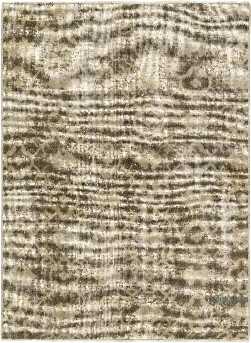 Alfombra Vintage Turca Anudada a Mano - 92 cm x 126 cm - K0080352