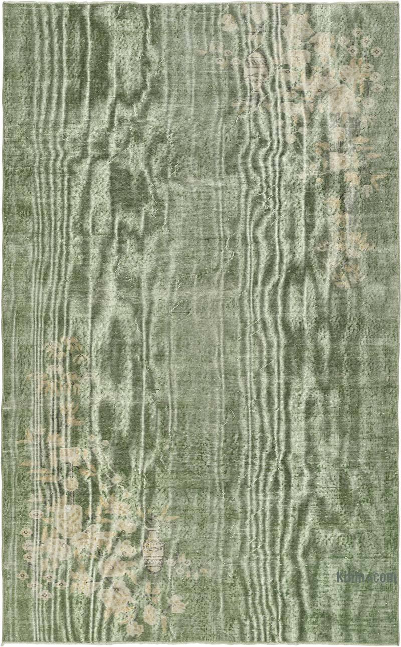 Alfombra Vintage Turca Anudada a Mano - 170 cm x 272 cm - K0080355