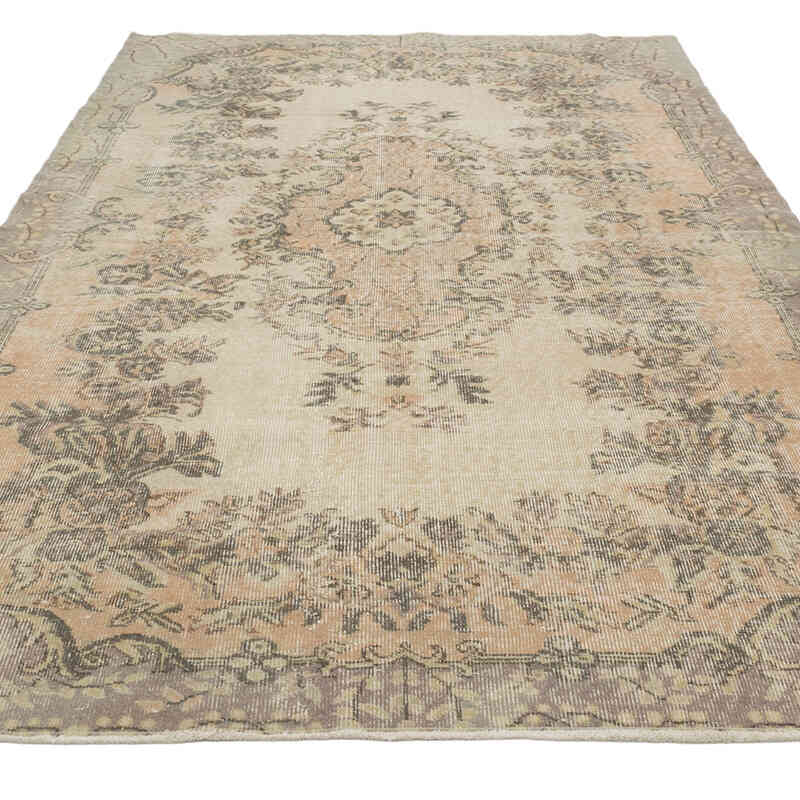 Vintage Turkish Hand-Knotted Rug - 5' 5" x 9' 3" (65" x 111") - K0080357
