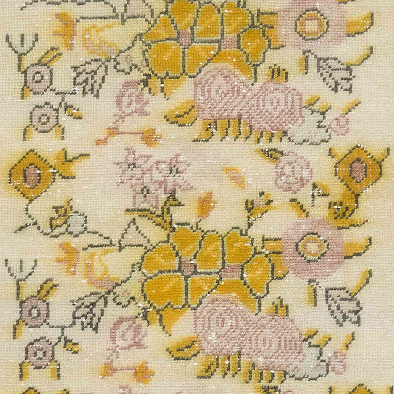 Alfombra Vintage Turca Anudada a Mano - 99 cm x 189 cm - K0080359