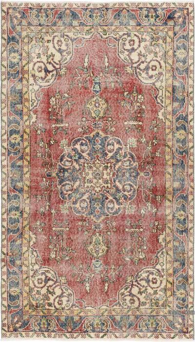 Vintage Turkish Hand-Knotted Rug - 3' 8" x 6' 6" (44" x 78")