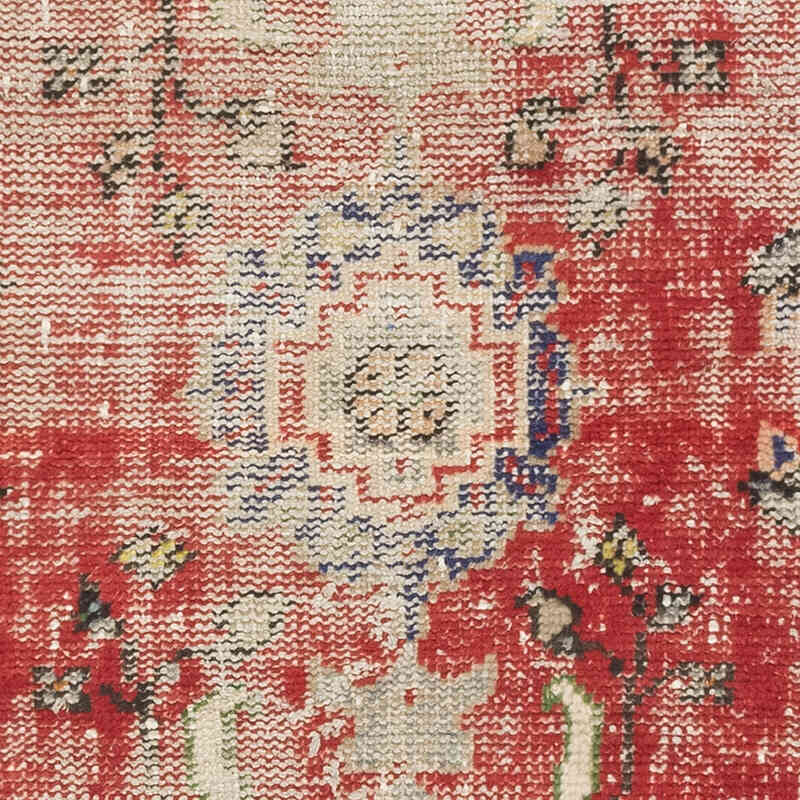 Alfombra Vintage Turca Anudada a Mano - 83 cm x 124 cm - K0080362