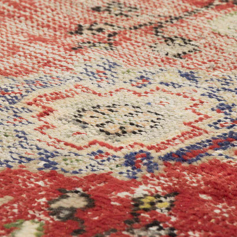 Alfombra Vintage Turca Anudada a Mano - 83 cm x 124 cm - K0080362