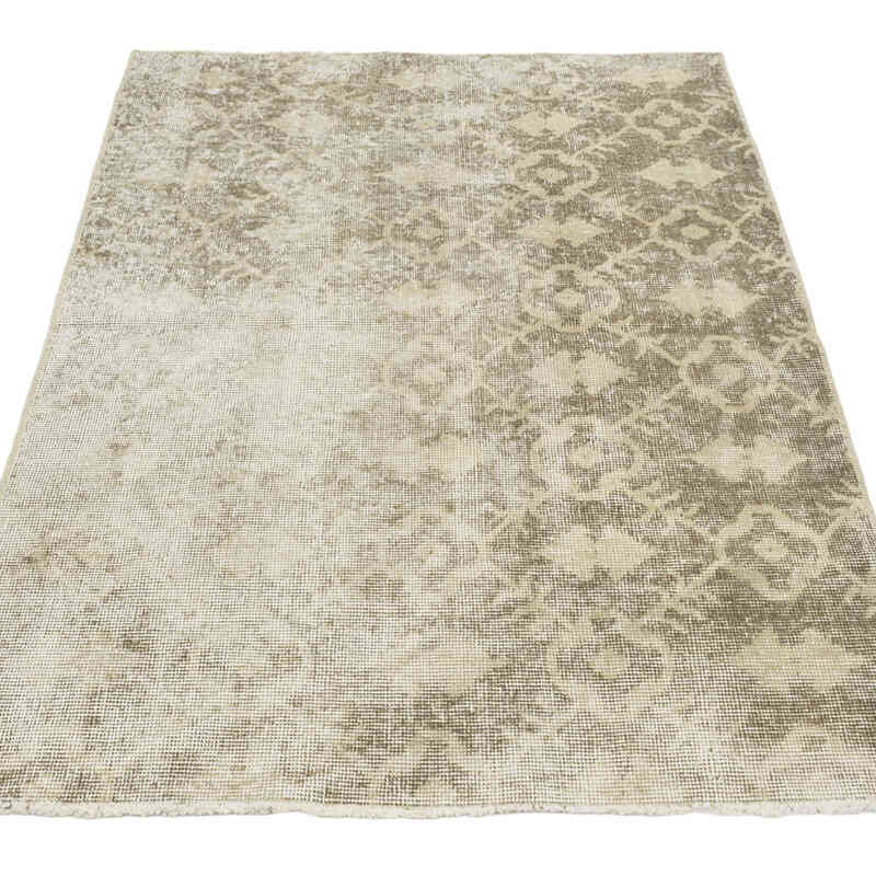 Alfombra Vintage Turca Anudada a Mano - 86 cm x 133 cm - K0080363