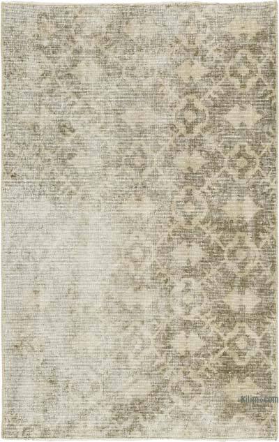 Vintage Turkish Hand-Knotted Rug - 2' 10" x 4' 4" (34" x 52")