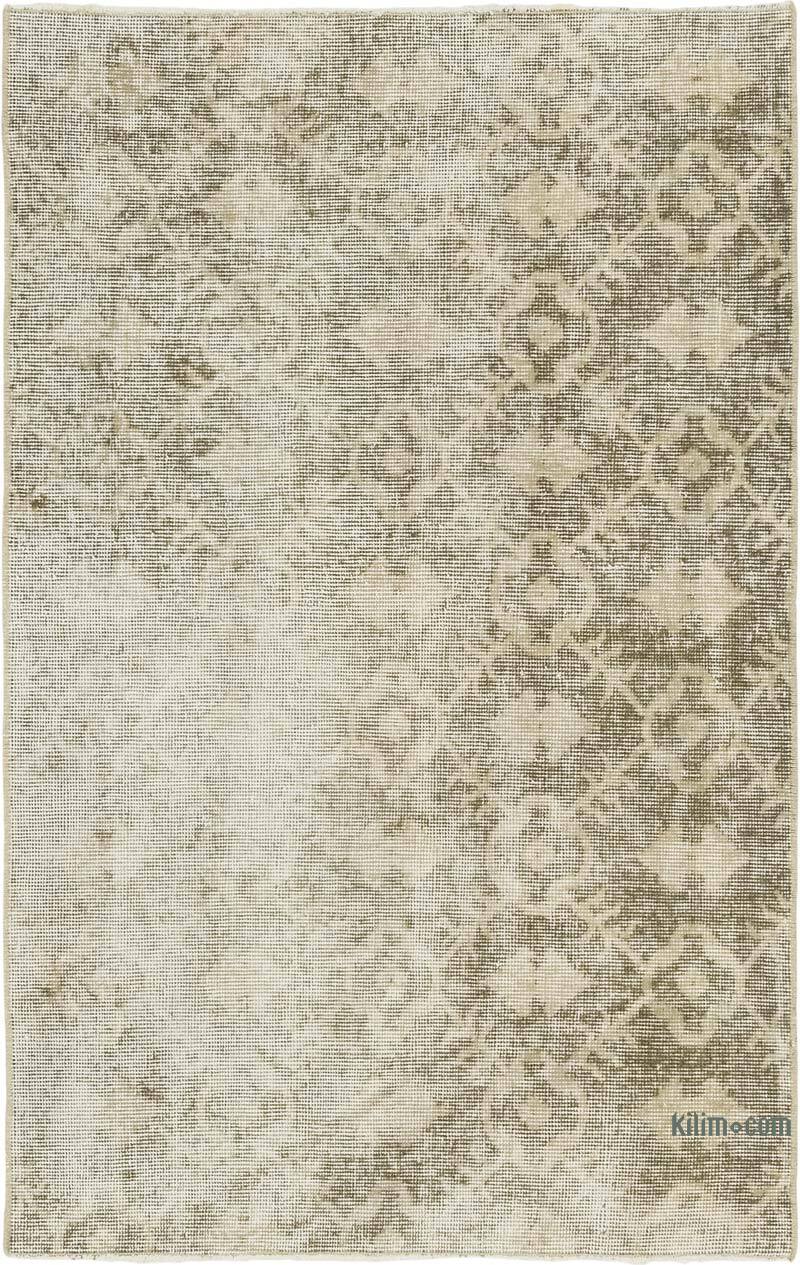 Alfombra Vintage Turca Anudada a Mano - 86 cm x 133 cm - K0080363