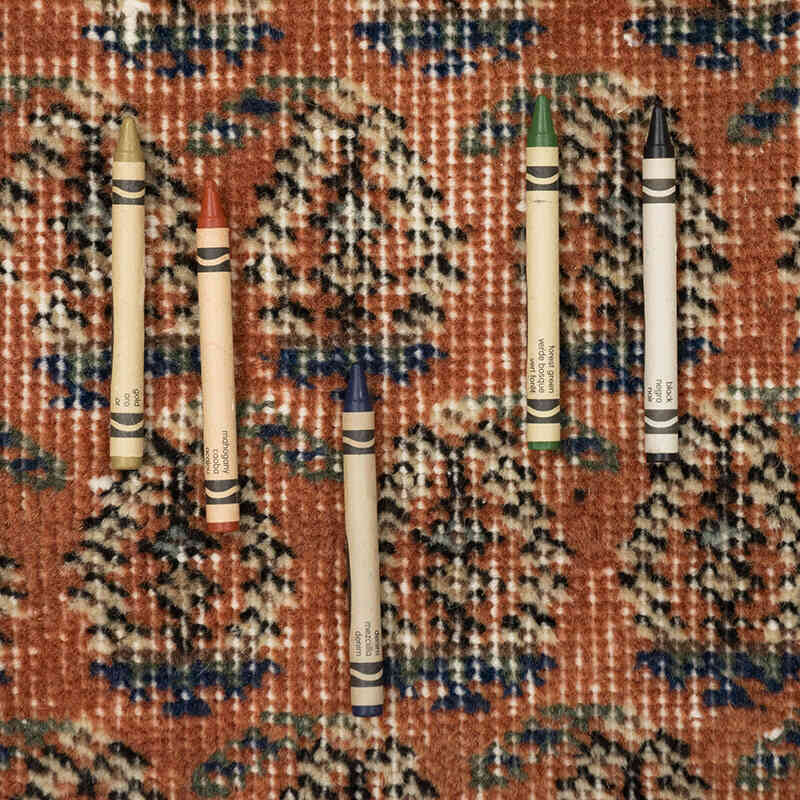 El Dokuma Vintage Halı - 162 cm x 260 cm - K0080365