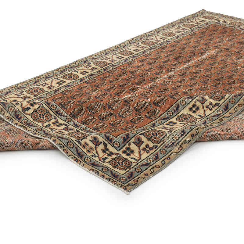 El Dokuma Vintage Halı - 162 cm x 260 cm - K0080365