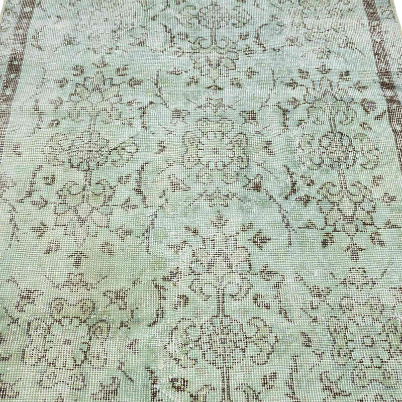 Alfombra Turca Vintage Sobre-teñida - 99 cm x 203 cm - K0080369