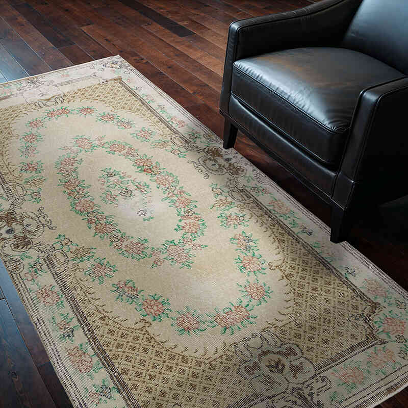 El Dokuma Vintage Hali - 119 cm x 218 cm - K0080371