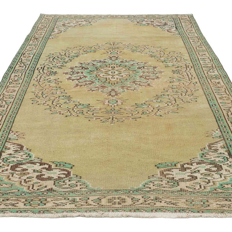 El Dokuma Vintage Halı - 150 cm x 251 cm - K0080373