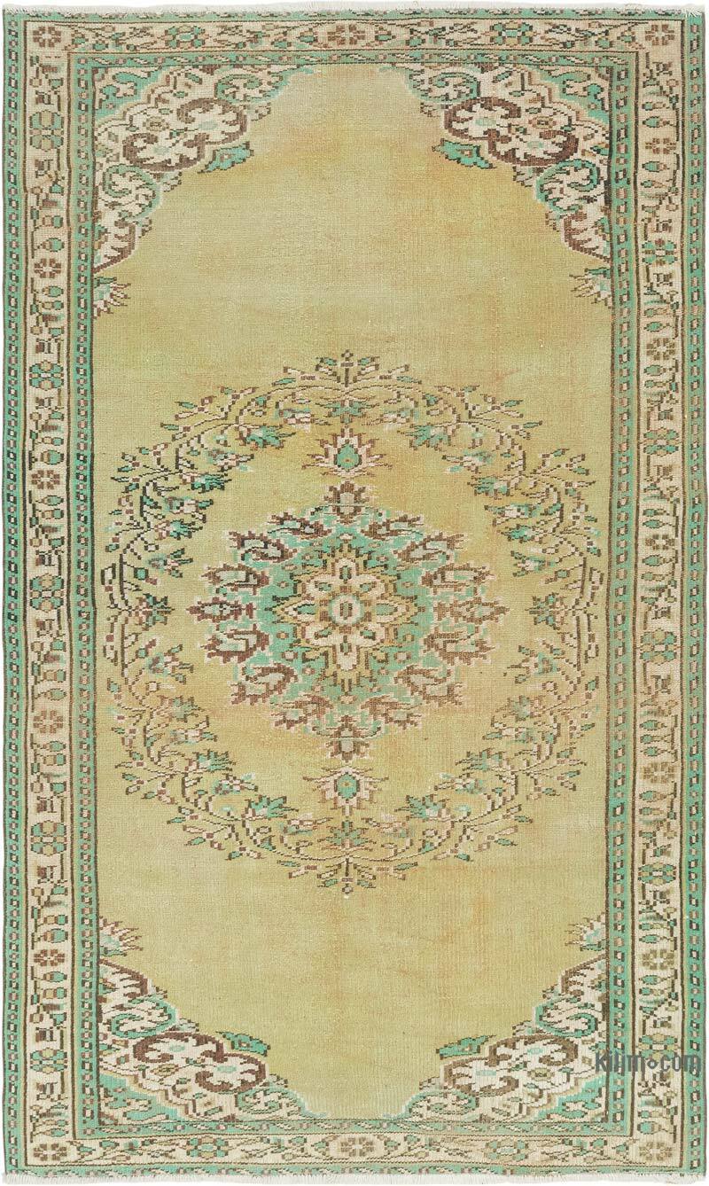 El Dokuma Vintage Halı - 150 cm x 251 cm - K0080373