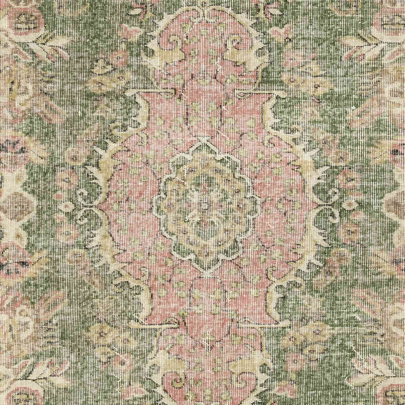 Vintage Turkish Hand-Knotted Rug - 4' 8" x 8' 3" (56" x 99") - K0080374