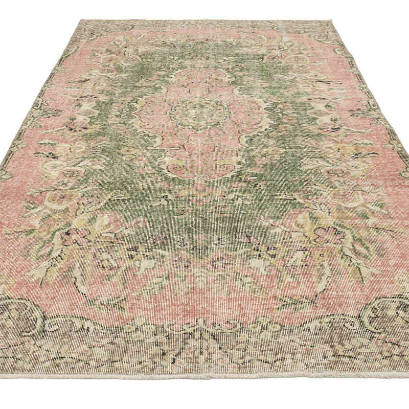 Vintage Turkish Hand-Knotted Rug - 4' 8" x 8' 3" (56" x 99") - K0080374