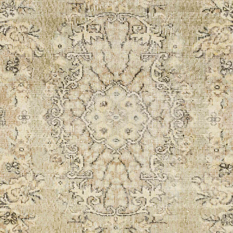 Alfombra Vintage Turca Anudada a Mano - 126 cm x 210 cm - K0080376