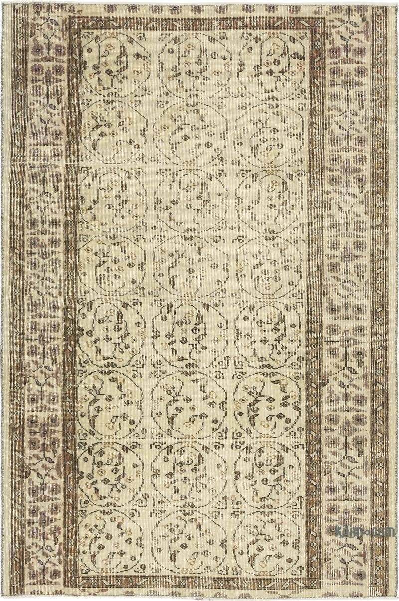 Vintage Turkish Hand-Knotted Rug - 3' 11" x 5' 10" (47" x 70") - K0080378