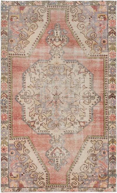 El Dokuma Vintage Halı - 141 cm x 233 cm