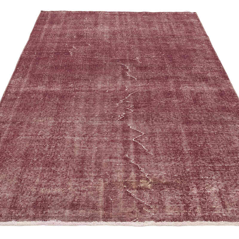 Alfombra Turca Vintage Sobre-teñida - 112 cm x 195 cm - K0080380
