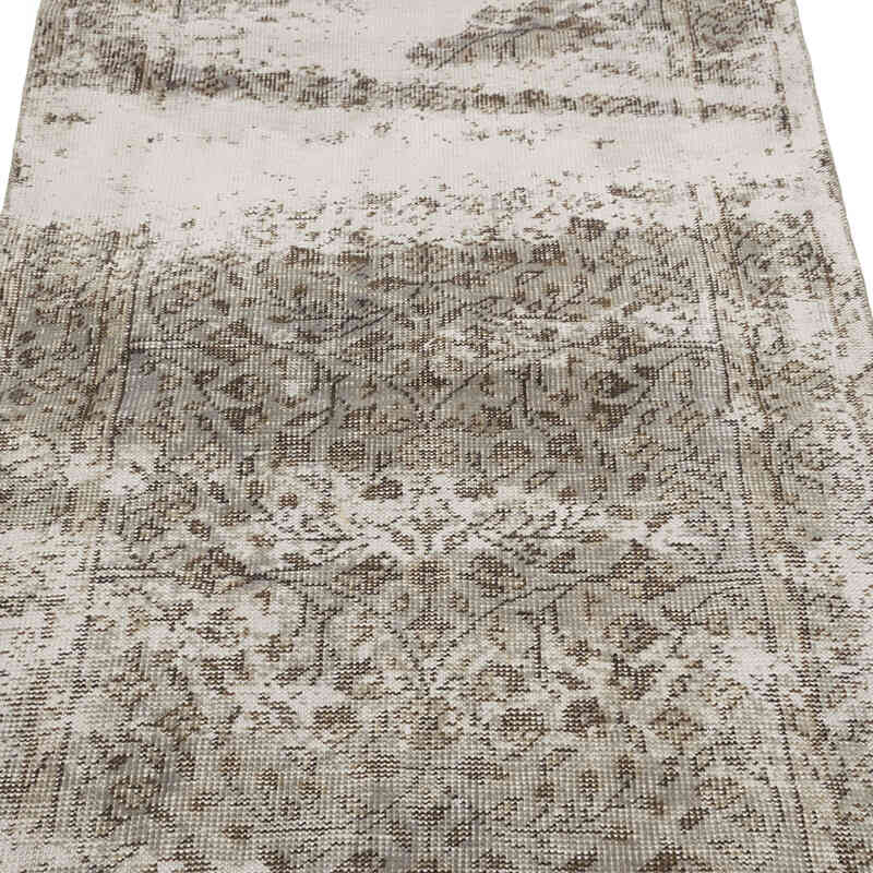 Over-dyed Vintage Hand-Knotted Turkish Rug - 3' 2" x 6' 4" (38" x 76") - K0080381