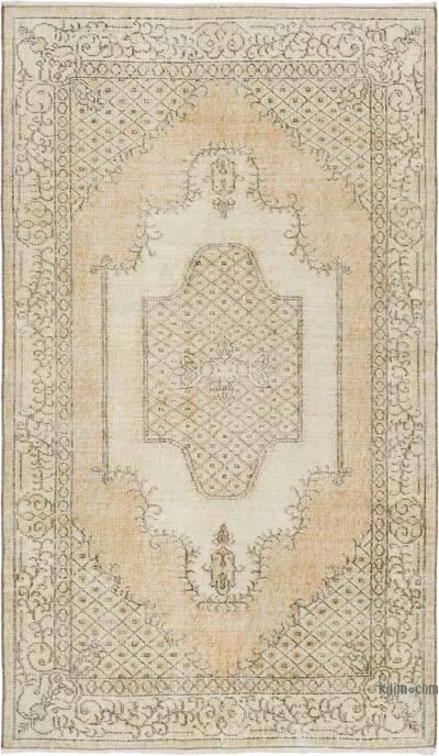 Vintage Turkish Hand-Knotted Rug - 3' 10" x 6' 7" (46" x 79")