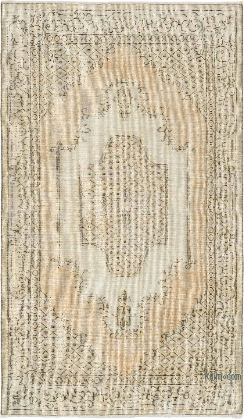 Vintage Turkish Hand-Knotted Rug - 3' 10" x 6' 7" (46" x 79") - K0080383