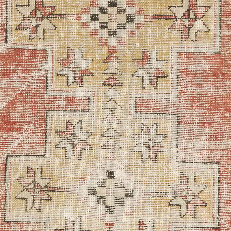 El Dokuma Vintage Halı - 122 cm x 230 cm - K0080384