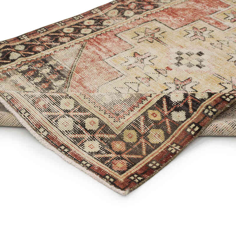 El Dokuma Vintage Halı - 122 cm x 230 cm - K0080384