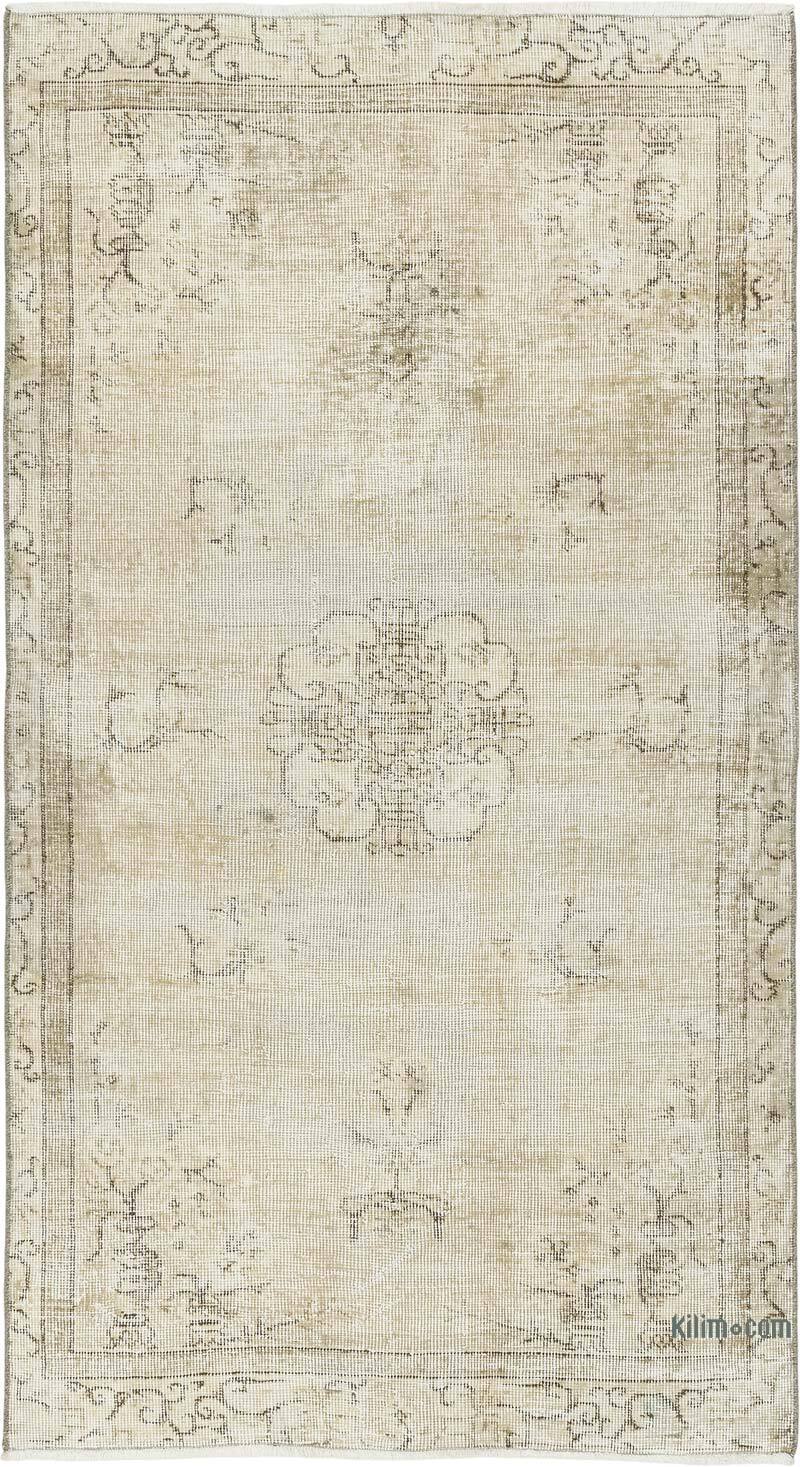 El Dokuma Vintage Halı - 104 cm x 189 cm - K0080386