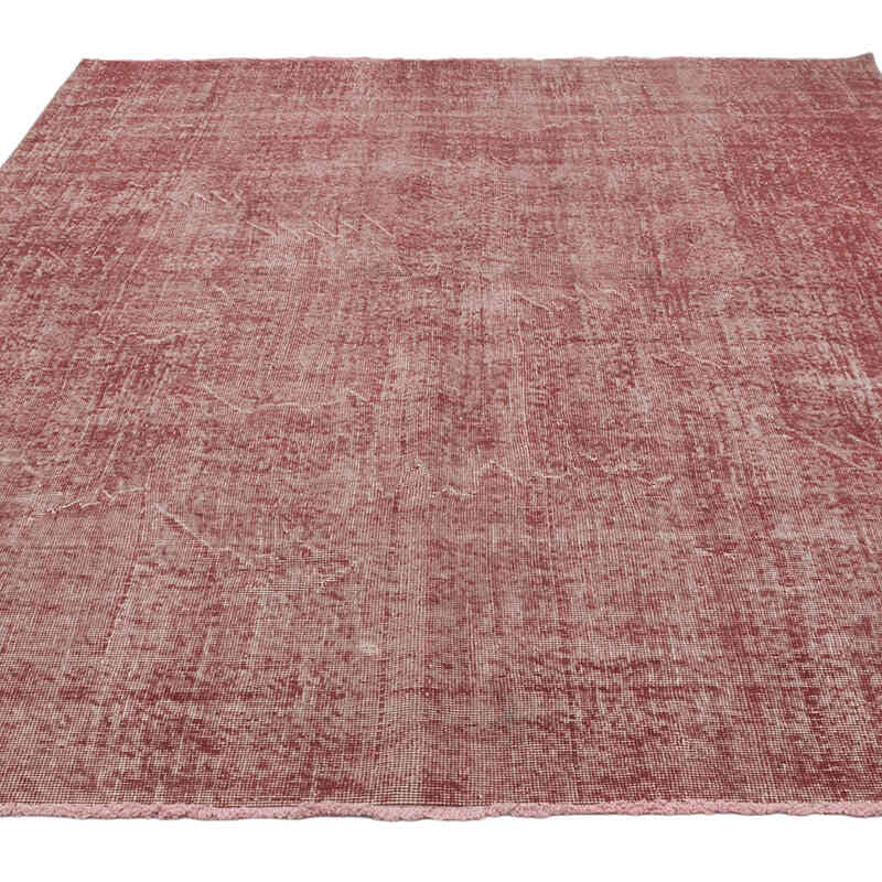 Over-dyed Vintage Hand-Knotted Turkish Rug - 6'  x 8' 6" (72" x 102") - K0080387