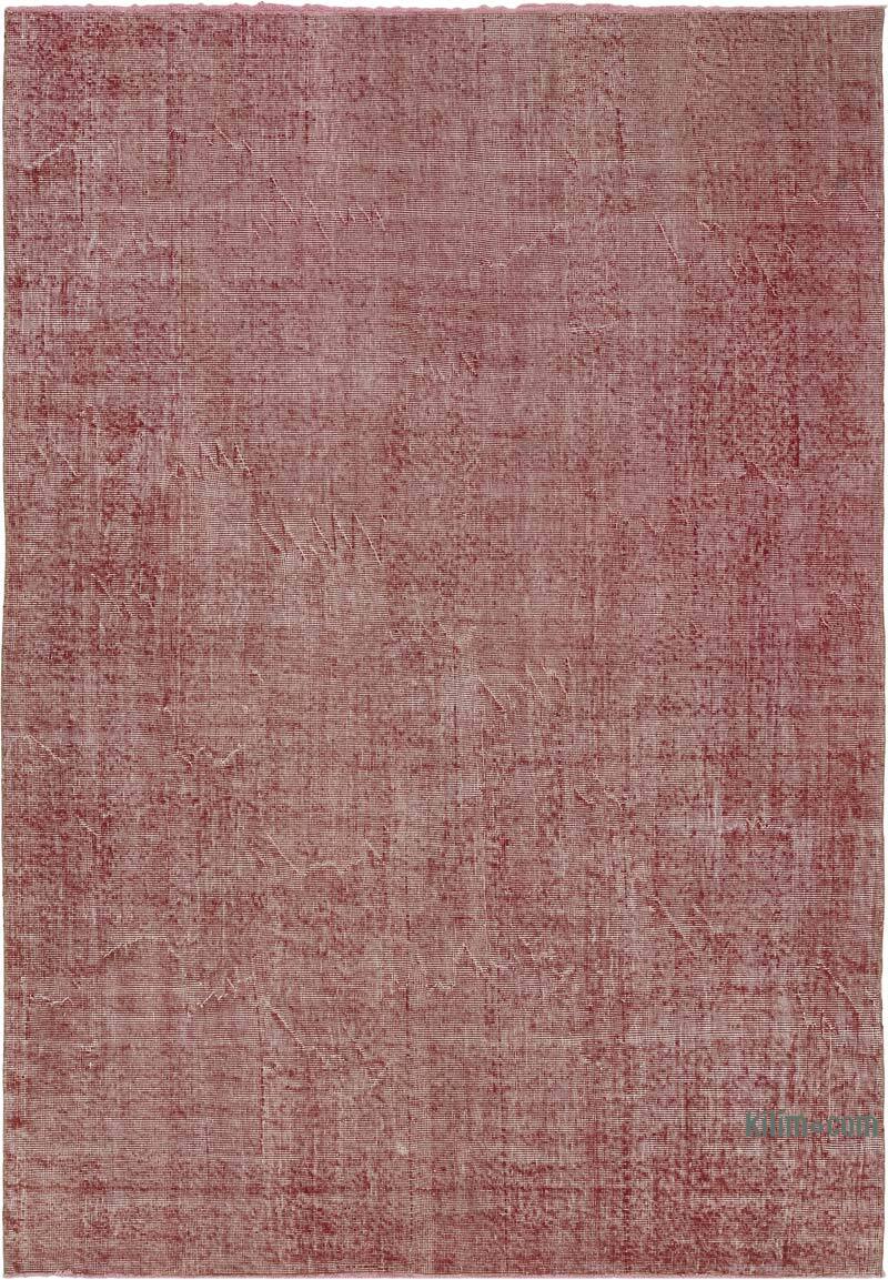 Over-dyed Vintage Hand-Knotted Turkish Rug - 6'  x 8' 6" (72" x 102") - K0080387