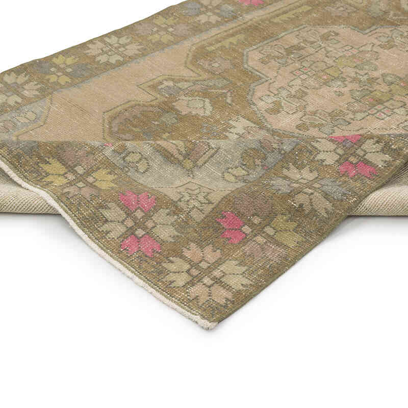 Vintage Turkish Hand-Knotted Rug - 4' 2" x 7' 10" (50" x 94") - K0080388