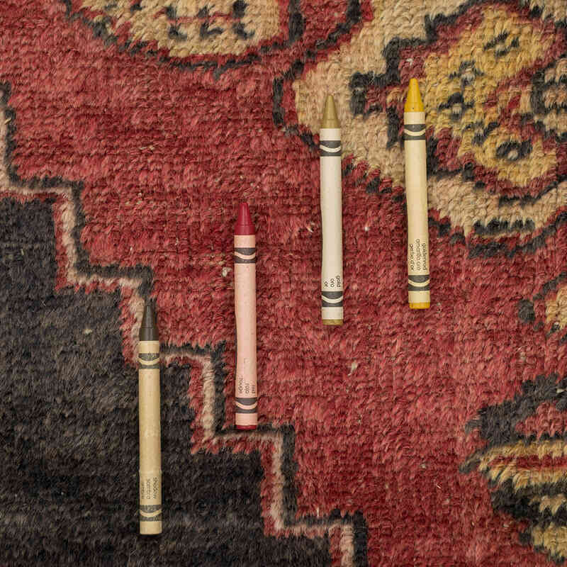 Vintage Turkish Hand-Knotted Rug - 3' 4" x 6' 6" (40" x 78") - K0080391
