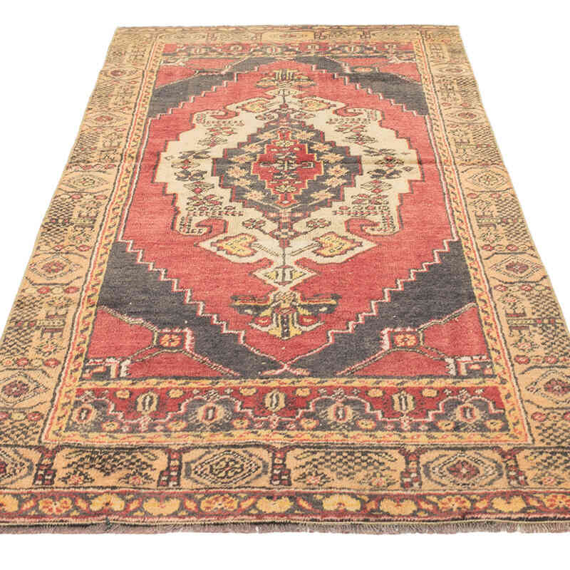 Vintage Turkish Hand-Knotted Rug - 3' 4" x 6' 6" (40" x 78") - K0080391