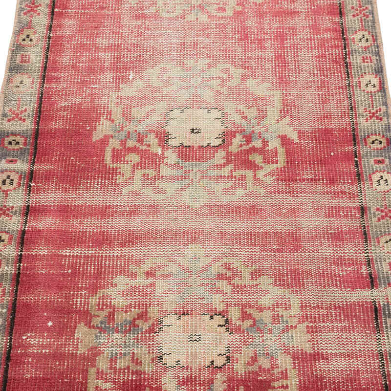 El Dokuma Vintage Halı - 73 cm x 137 cm - K0080395