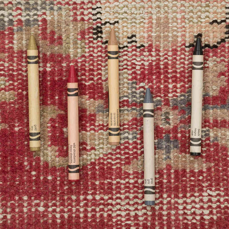 El Dokuma Vintage Halı - 73 cm x 137 cm - K0080395