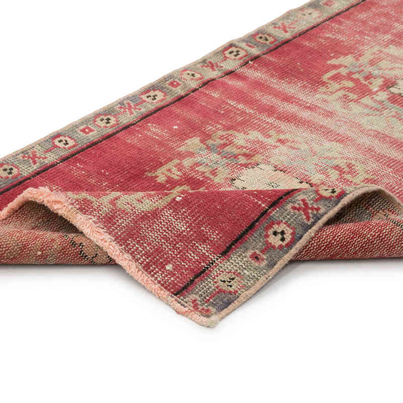 El Dokuma Vintage Halı - 73 cm x 137 cm - K0080395