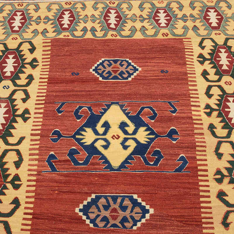 Nueva Alfombra Turca Kilim - 113 cm x 171 cm - K0080397