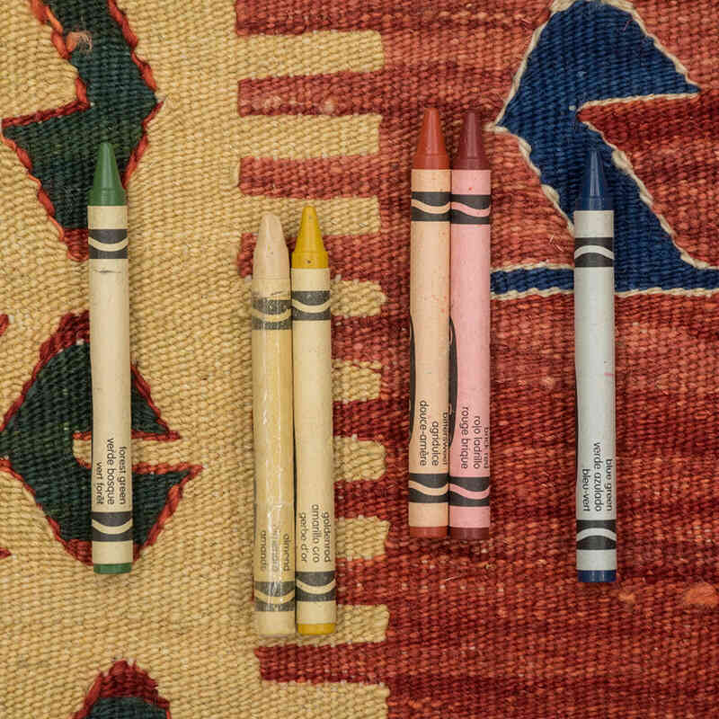 Nueva Alfombra Turca Kilim - 113 cm x 171 cm - K0080397