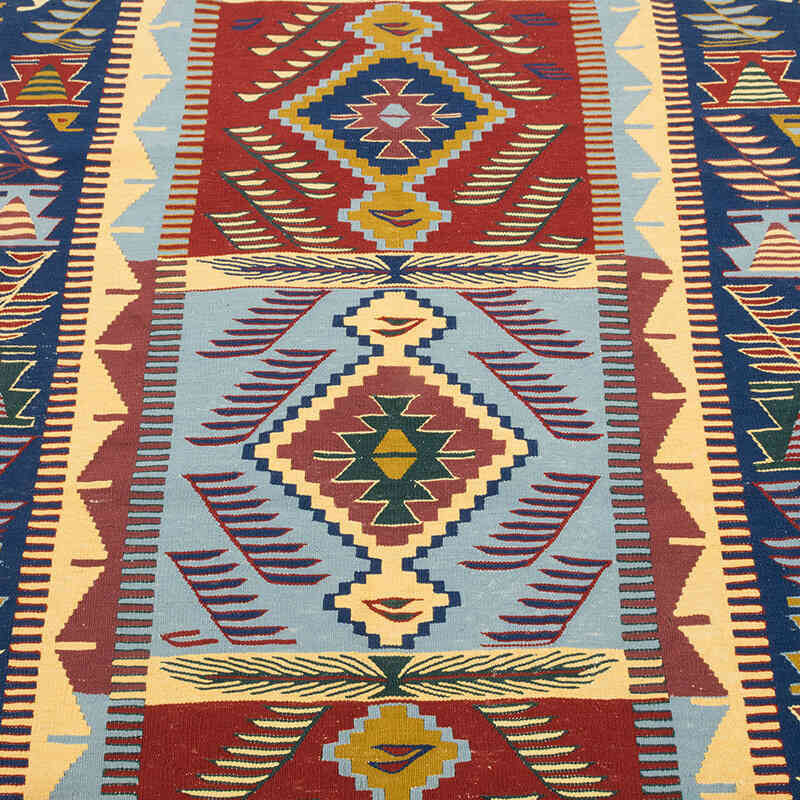 Yeni Kök Boya El Dokuma Kilim - 115 cm x 171 cm - K0080398